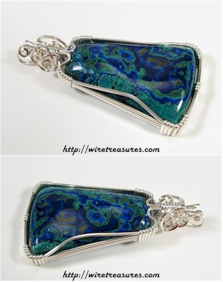Malachite & Azurite Pendant