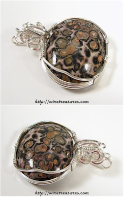 Leopardskin Jasper Pendant