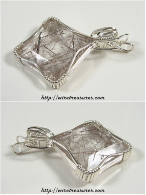 Rutilated Quartz Pendant