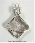 Rutilated Quartz Pendant