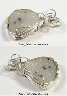 Drusy Crystals Pendant