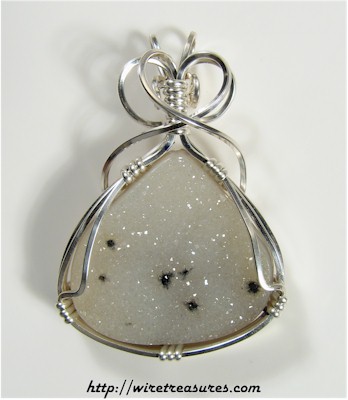 Drusy Crystals Pendant