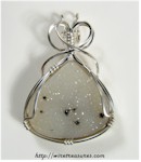 Drusy Crystals Pendant