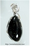 Green Goldstone Pendant