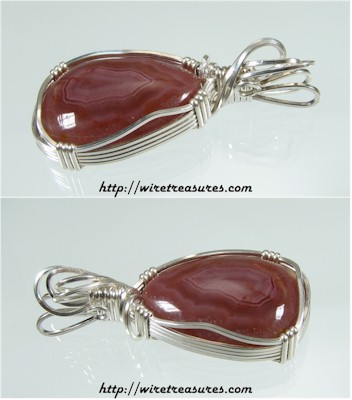 Banded Agate Pendant