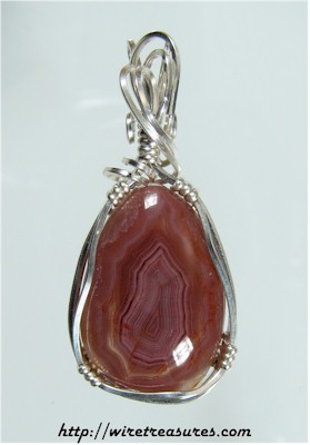 Banded Agate Pendant