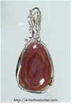 Banded Agate Pendant
