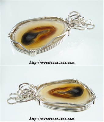 Banded Agate Pendant