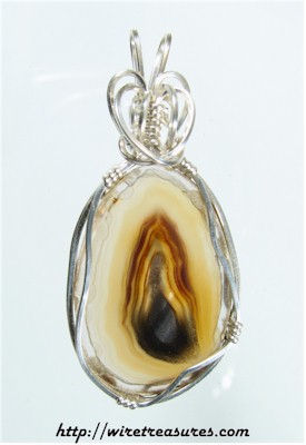 Banded Agate Pendant