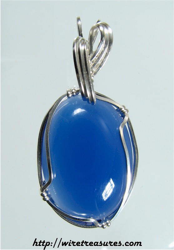Blue Onyx Pendant