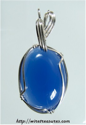 Blue Onyx Pendant
