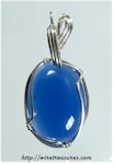 Blue Onyx Pendant