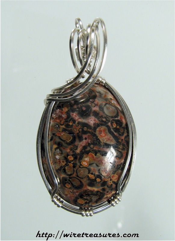 Leopardskin Jasper Pendant