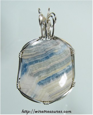 Lapis Lace Onyx Pendant
