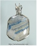 Lapis Lace Onyx Pendant