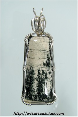 Russian Fern Jasper Pendant