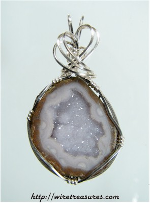 Druzy Crystals Pendant