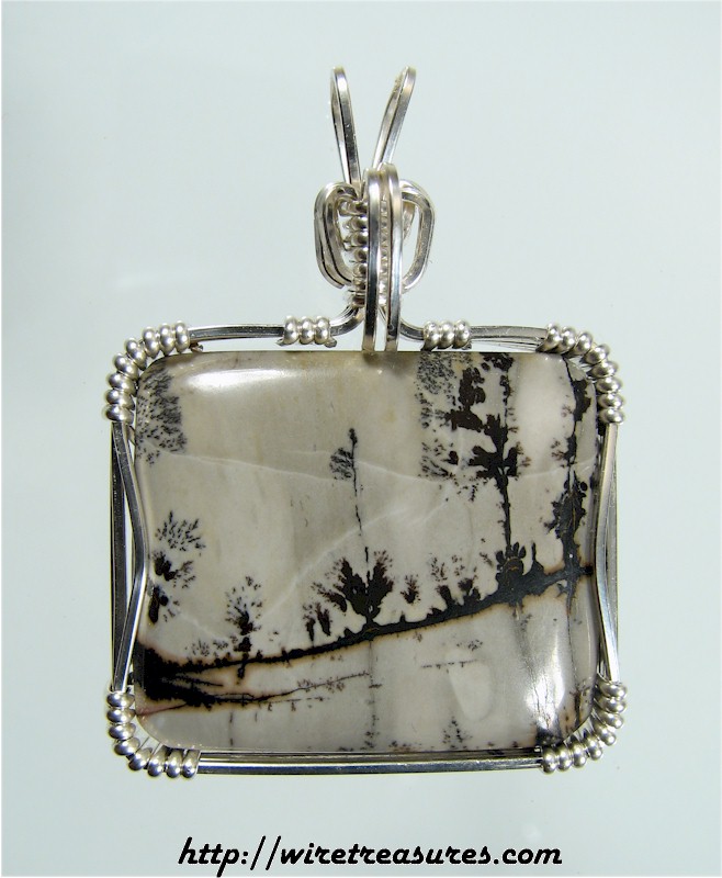 Chinese Picture Rock Pendant