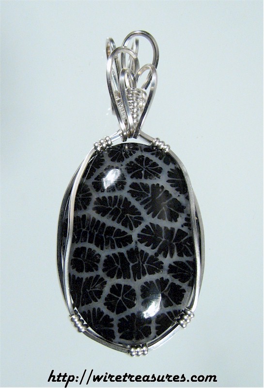 Black Coral Pendant