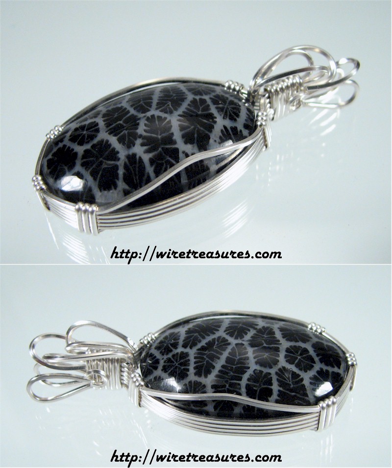 Black Coral Pendant