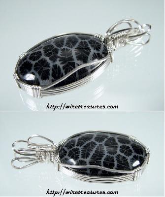 Black Coral Pendant