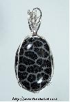 Black Coral Pendant