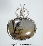 Chinese Picture Rock Pendant