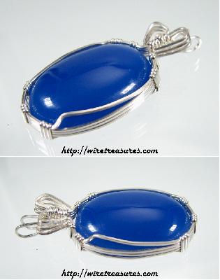 Blue Onyx Pendant