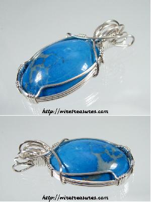 Blue Quartz-y Pendant
