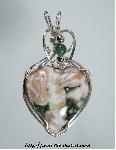 Ocean Jasper Pendant with Beads