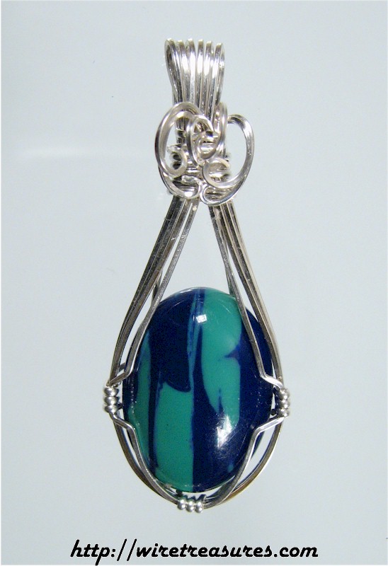 Malachite & Azurite Pendant