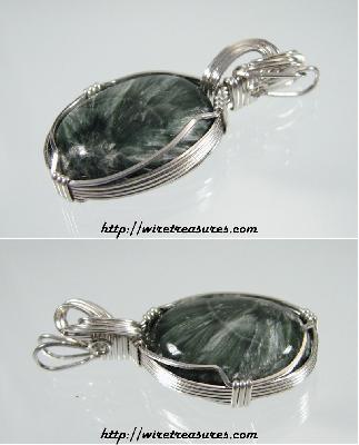 Seraphinite Pendant
