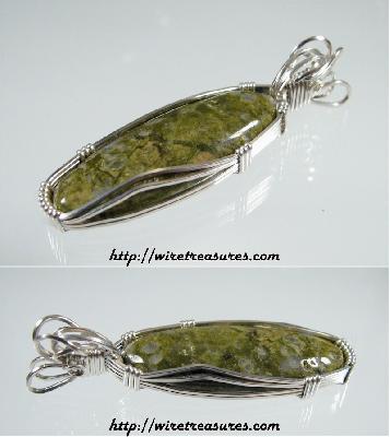 Rainforest Jasper Pendant