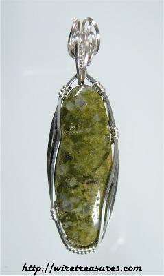 Rainforest Jasper Pendant