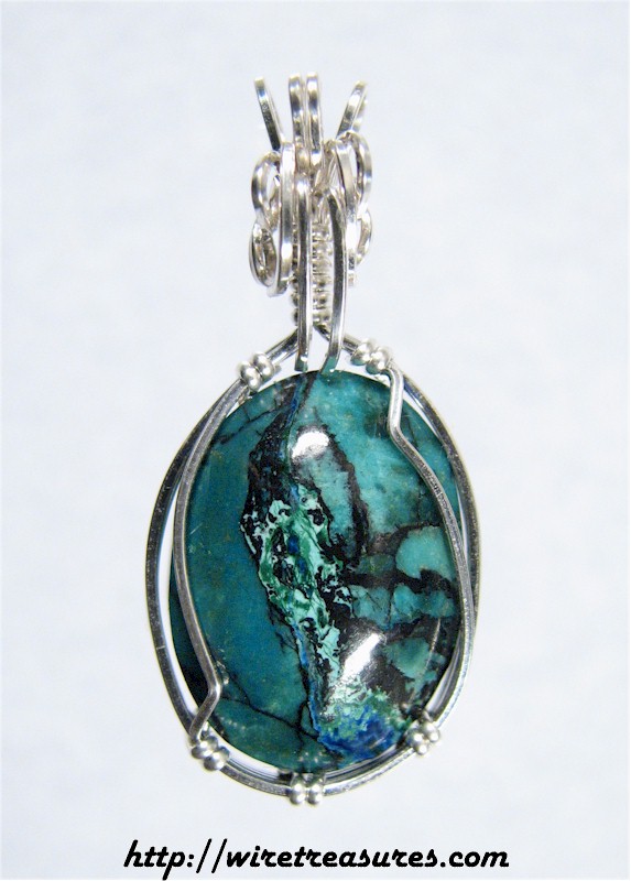 Chrysocolla Pendant