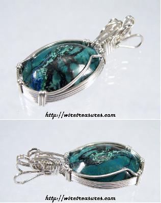 Chrysocolla Pendant