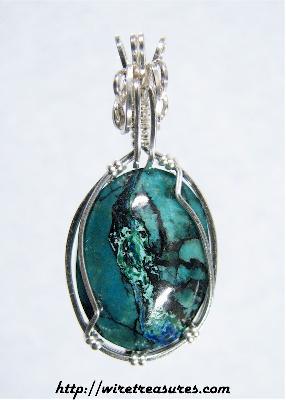 Chrysocolla Pendant