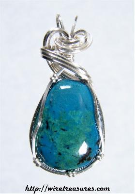 Chrysocolla Pendant