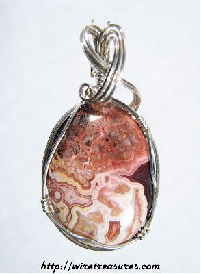Lace Agate Pendant