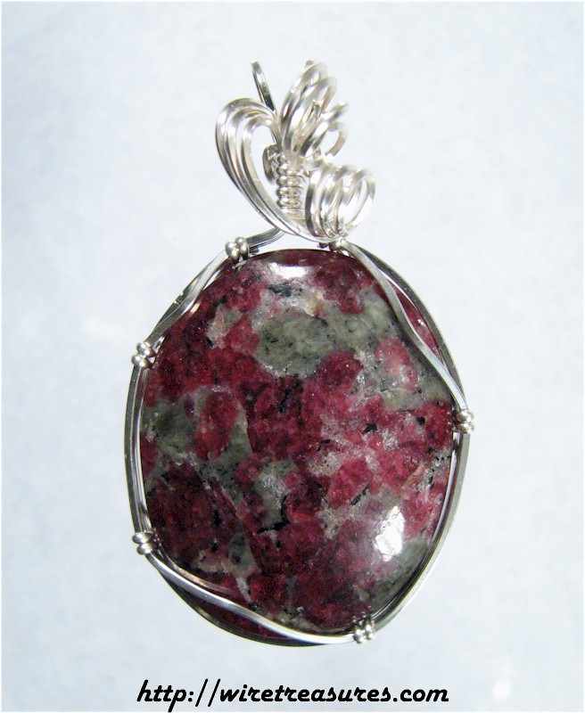 Eudialyte Pendant