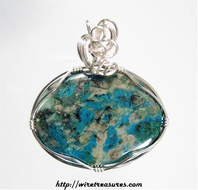 Chrysocolla Pendant