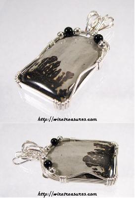 Chinese Picture Rock Pendant