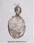Lace Agate Pendant