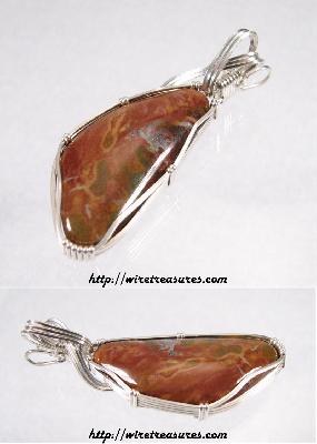 Vaquilla Agate Pendant