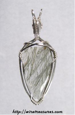 Tourmalated Quartz Pendant