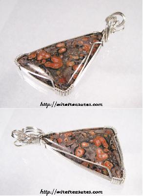 Leopardskin Jasper Pendant
