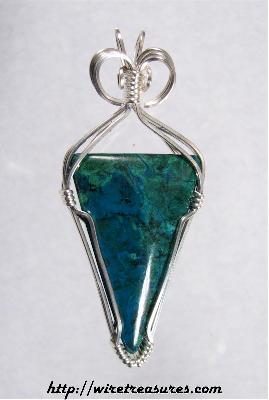 Chrysocolla & Malachite Pendant