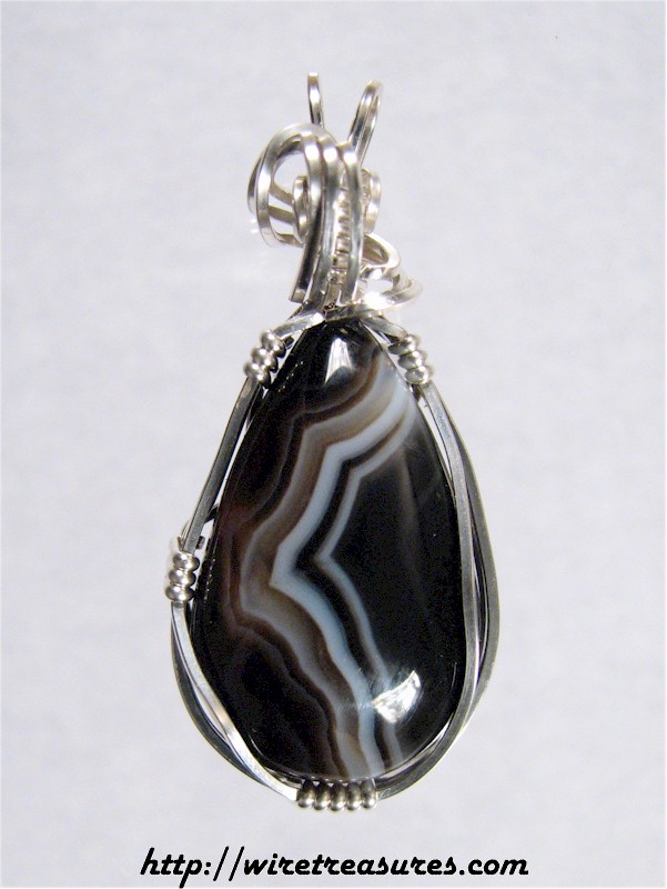 Black Sardonyx Pendant