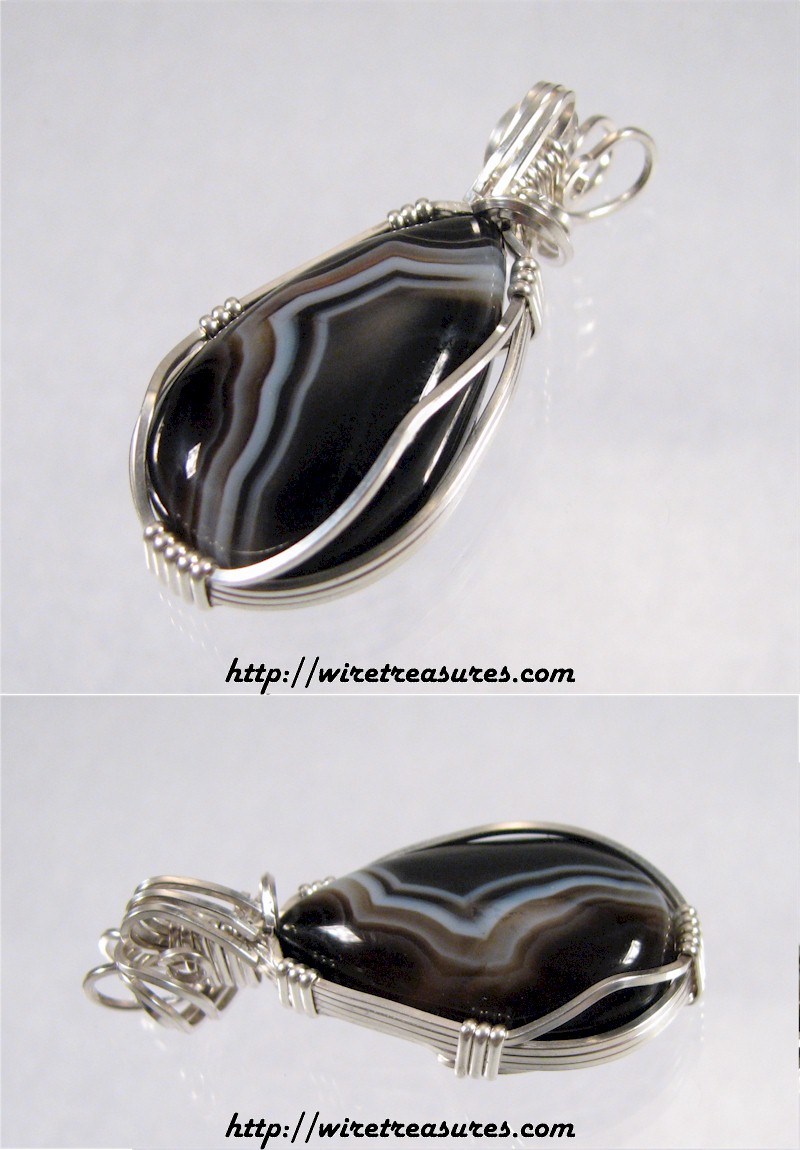 Black Sardonyx Pendant