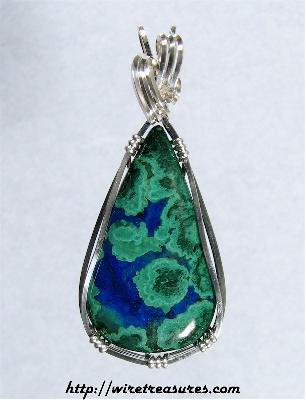 Malachite & Azurite Pendant